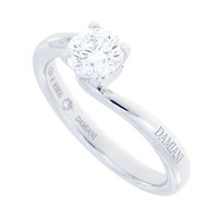 Ringe Damiani Dame Promessa in Gold Diamante 1.00 Ct 81109025 - 81109025
